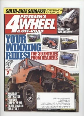 Petersen's 4Wheel & Off-Road February 2012 Solid-Axle Slugfest Magazine - Image 1