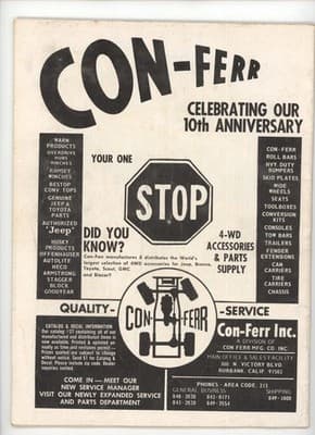 Four Wheeler August 1971 Travelall Scout II Jeep Magazine - Thumbnail 2