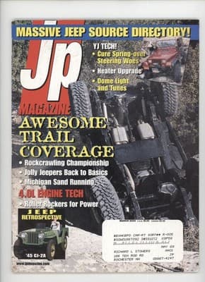 JP Magazine March 2000 Jeep Rockcrawling Tech Magazine - Image 1