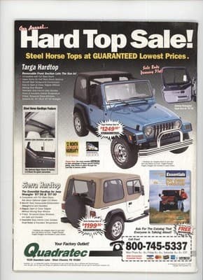 JP Magazine March 2000 Jeep Rockcrawling Tech Magazine - Thumbnail 2