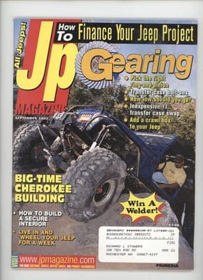JP Magazine September 2002 How To Finance Your Jeep Project Magazine - Image 1