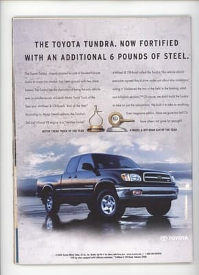 Four Wheeler July 2000 Jeep Grand Cherokee Dodge Dakota Magazine - Thumbnail 2