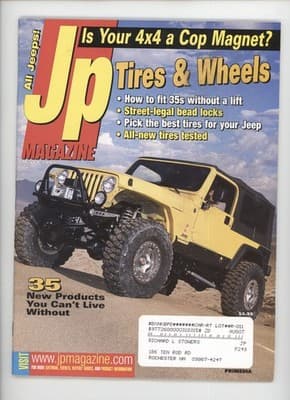 Jp Magazine March 2005 Tires Wheels 4x4 Jeep Magazine - Image 1