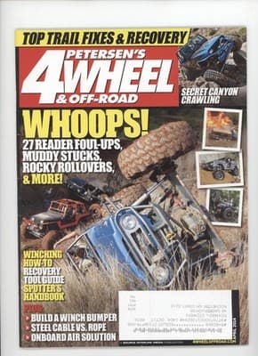 Petersen's 4-Wheel April 2014 Off-Road Recovery Winching Magazine - Image 1