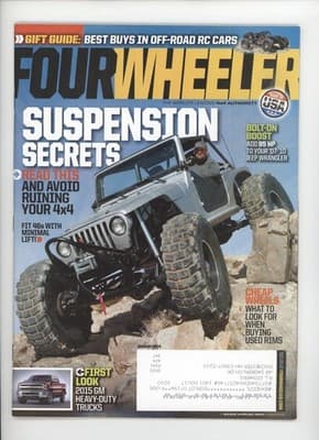 Four Wheeler January 2014 Jeep Wrangler Suspension Magazine - Image 1