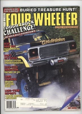 Four Wheeler September 1987 Tough Truck Challenge Magazine - Image 1