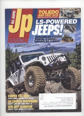 JP Magazine January 2020 LS-Powered Jeeps Toledo Jeep Fest Magazine - Image 1