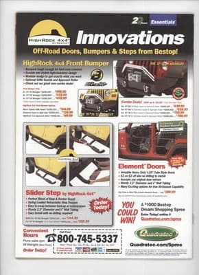JP Magazine June 2010 Jeep Wrangler Lift Tires Magazine - Thumbnail 2