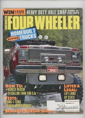 Four Wheeler June 1992 Blazer Win Super Trucks Magazine - Image 1