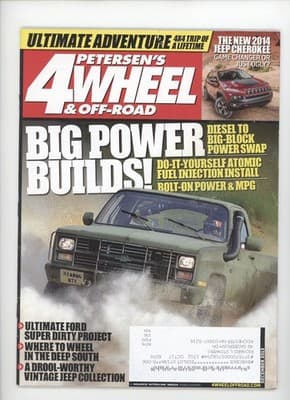 Petersen's 4 Wheel & Off-Road Dec 2013 Ultimate Adventure Magazine - Image 1