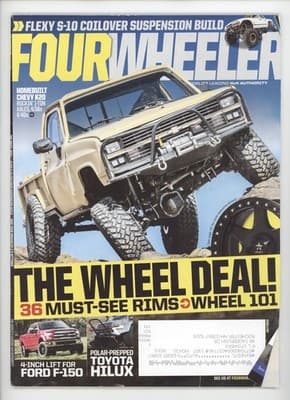 Four Wheeler July 2019 Chevy K20 Off-Road Wheels Magazine - Image 1