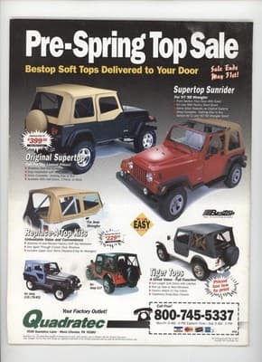 Jp Magazine April/May 1998 Vintage Jeep Iron Parts Magazine - Thumbnail 2