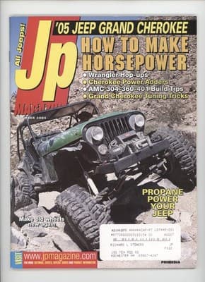 Jp Magazine December 2004 Jeep Grand Cherokee Wrangler Magazine - Image 1