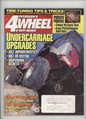 Petersen's 4-Wheel & Off-Road June 1996 Chevy V8 Dyno Test Magazine - Image 1