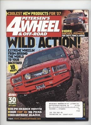 Petersen's 4-Wheel & Off-Road March 2007 Diesel Power Magazine - Image 1