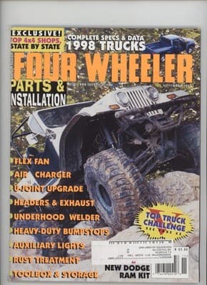 Four Wheeler November 1997 Parts Installation 4x4 Shops Magazine - Image 1
