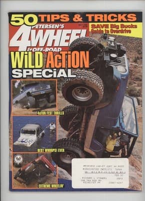 Petersen's 4Wheel & Off-Road May 1995 Wild Action Special Magazine - Image 1