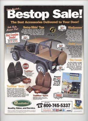 JP Magazine July 2000 Jeep Tech Rockcrawling Magazine - Thumbnail 2