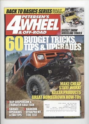 Petersen's 4-Wheel & Off-Road May 2009 DIY Build Tips Magazine - Image 1