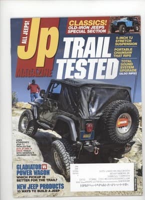 JP Magazine November 2019 Trail Tested Jeep TJ Gladiator Magazine - Image 1
