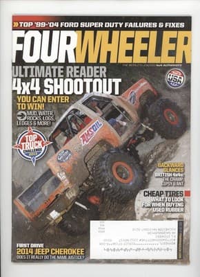 Four Wheeler December 2013 Ultimate Reader 4x4 Shootout Magazine - Image 1