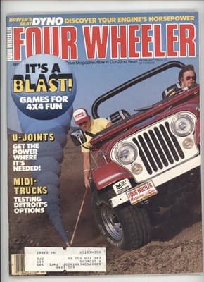 Four Wheeler July 1985 Dyno Horsepower U-Joints Midi-Trucks Magazine - Image 1
