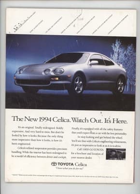 Road & Track December 1993 BMW Porsche Autobahn Aristocrats Magazine - Thumbnail 2