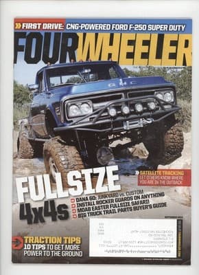 Four Wheeler September 2012 Fullsize 4x4s GMC Truck Magazine - Image 1