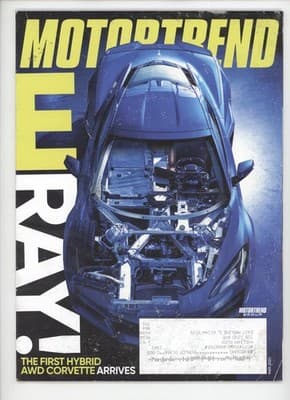 Motor Trend May 2023 Corvette E-Ray Hybrid Magazine - Image 1