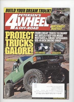Petersen's 4-Wheel & Off-Road August 2014 Build Dream Truck Magazine - Image 1