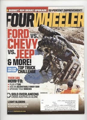 Four Wheeler December 2011 Top Truck Challenge 4x4 Magazine - Image 1