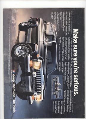 Four Wheeler February 1981 Toyota Land Cruiser SR5 Magazine - Thumbnail 2