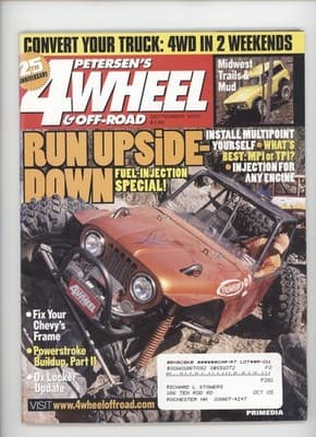 Petersen's 4-Wheel & Off-Road September 2002 Truck 4WD Conversion Magazine - Image 1