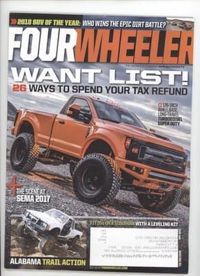 Four Wheeler May 2018 SUV of the Year Epic Dirt Battle Magazine - Image 1
