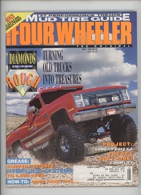Four Wheeler May 1991 Mud Tire Guide Off-Road Truck Magazine - Image 1