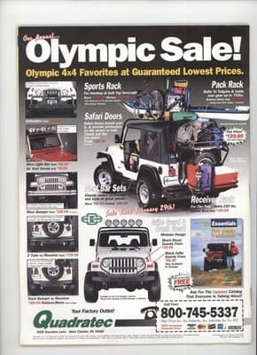 JP Magazine January 2000 Jeep Night Runs Retrospective Magazine - Thumbnail 2