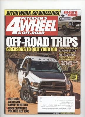 Petersen's 4-Wheel & Off-Road May 2015 Ram Bronco Off-Road Magazine - Image 1