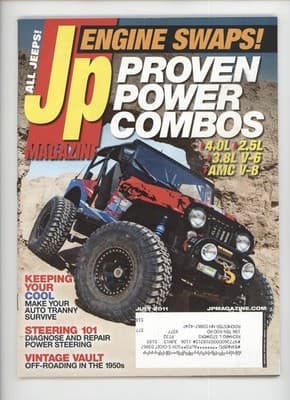 JP Magazine July 2011 Engine Swaps Proven Power Combos Magazine - Image 1