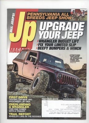 Jp Magazine February 2019 Pennsylvania Jeep Show Magazine - Image 1