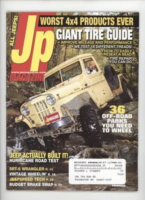 Jp Magazine April 2007 Worst 4x4 Products Jeep Magazine - Image 1