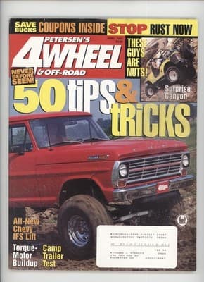 Petersen's 4 Wheel & Off-Road April 1997 Chevy Lift Ford Truck Magazine - Image 1