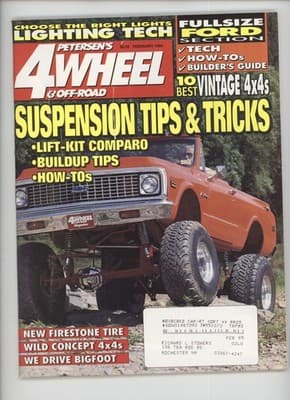 4 Wheel & Off-Road February 1994 Lighting Tech Ford Magazine - Image 1