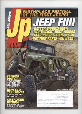 Jp Magazine May 2015 Jeep Fun Festival Brakes Build Up Magazine - Image 1