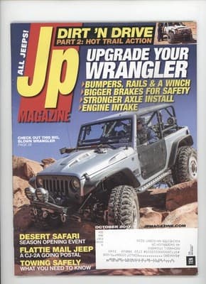 JP Magazine October 2017 Jeep Wrangler Upgrade Magazine - Image 1