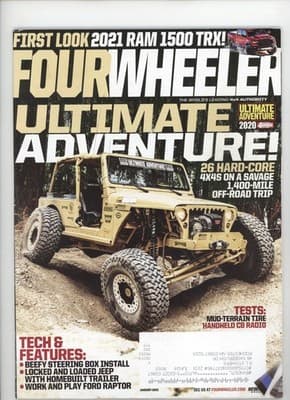 Four Wheeler January 2021 RAM TRX Ultimate Adventure Magazine - Image 1