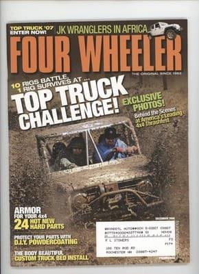 Four Wheeler December 2006 Top Truck Challenge Magazine - Image 1