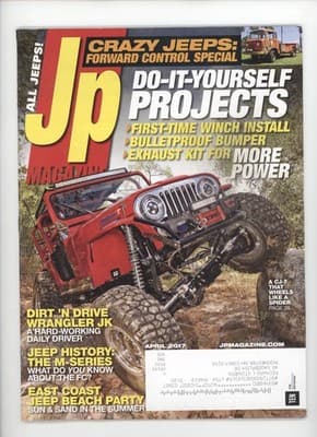 Jp Magazine April 2017 Crazy Jeeps Forward Control DIY Magazine - Image 1