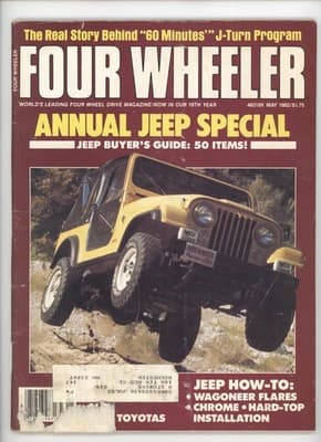 Four Wheeler May 1982 Annual Jeep Special 60 Minutes J-Turn - Image 1