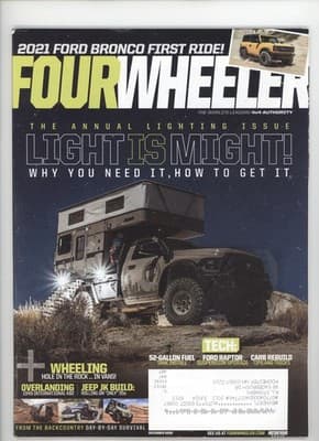 Four Wheeler December 2020 Ford Bronco First Ride 4x4 Magazine - Image 1