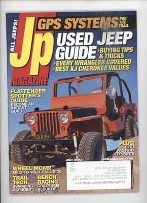 Jp Magazine May 2013 GPS Systems Used Jeep Guide Magazine - Image 1